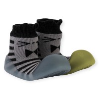 Big Toes chameleon Dandy Gray Καλτσοπαντοφλάκι Γκρι